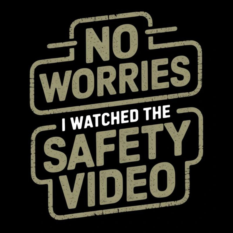 Pas de soucis Sécurité Vidéo Mème