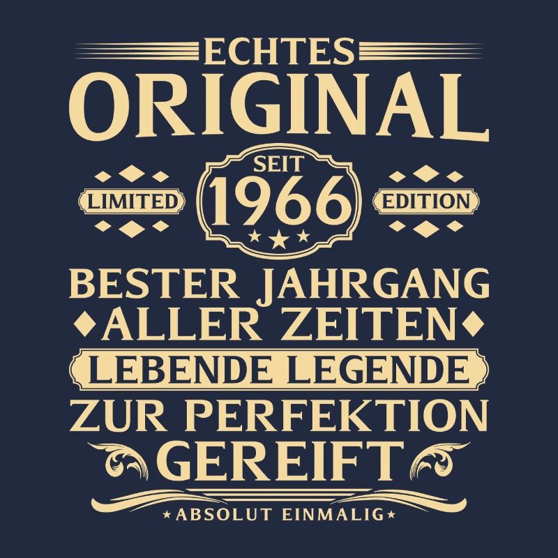 60. Geburtstag Echtes Original seit 1966