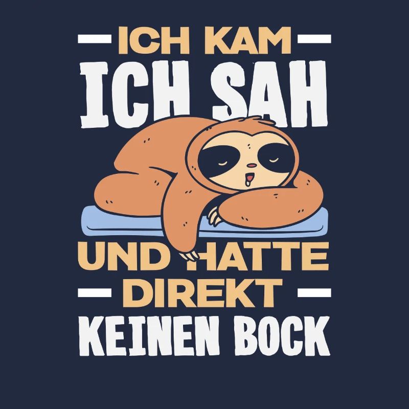 Funny Sloth No Motivation Saying