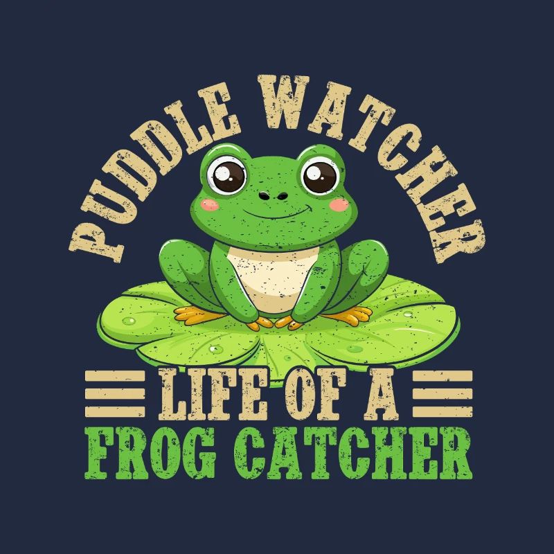 Frog Catcher Puddle Watcher Frog