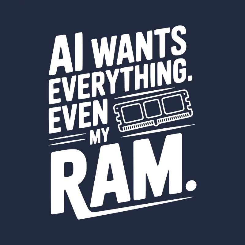 KI will alles. Sogar mein RAM.