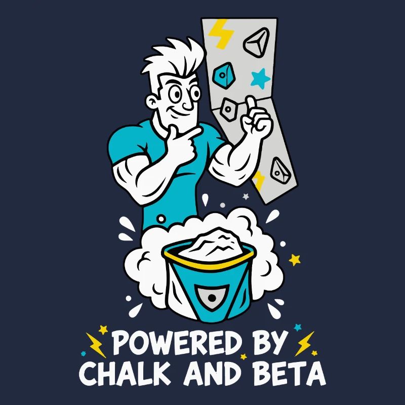 Powered By Chalk And Beta Climbing Fun
