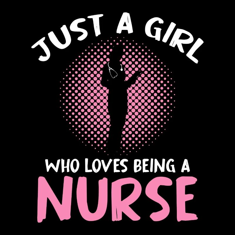 Juste une infirmière – Demi-teinte rose