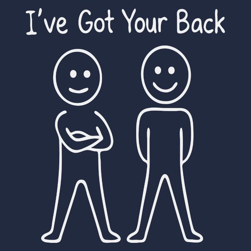 Ich stehe hinter dir: Support-Duo