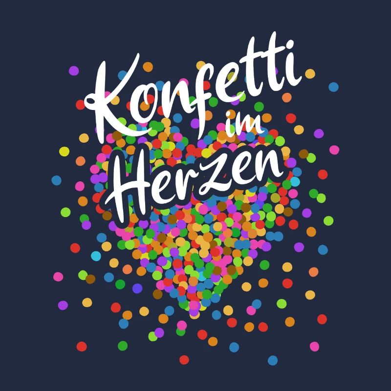 Konfetti im Herzen - Karneval im Blut Kostüm