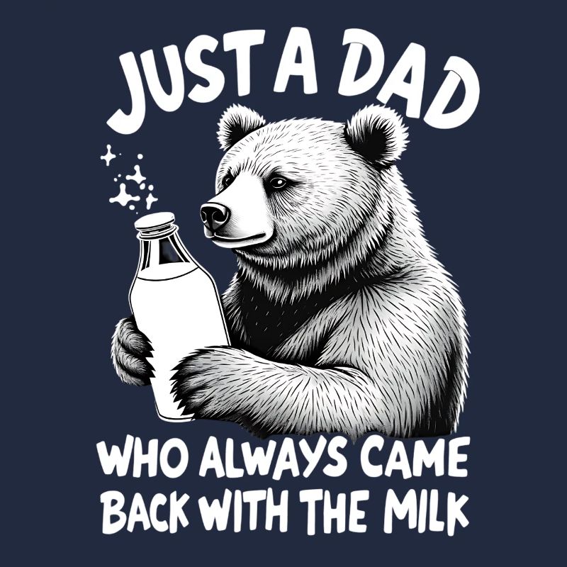 Bär mit Milch – Vatertier Spruch