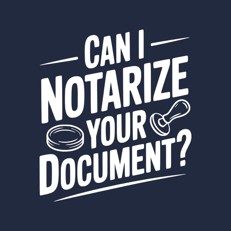 Can I Notarize Your Document?