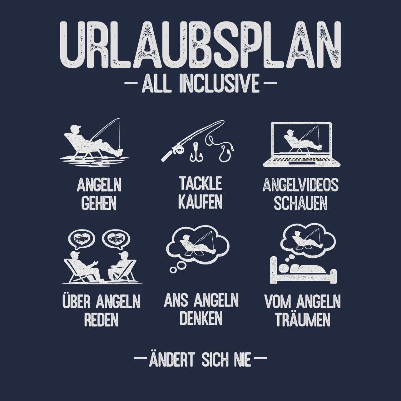 Fishing Gift Man Angler Vacation Plan Norway