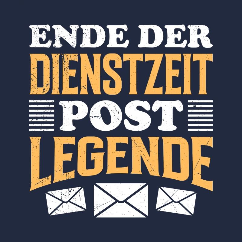 FACTEUR LÉGENDE POSTALE DE FIN DE SERVICE