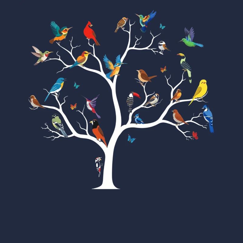 Observation des oiseaux Ornithologue Nerd