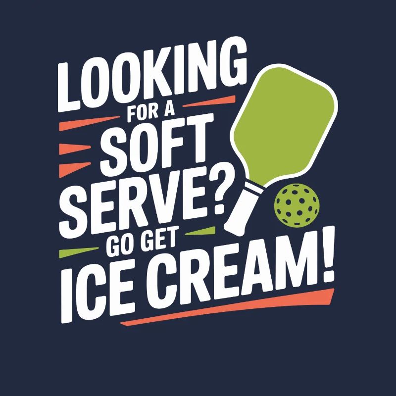 Pickleball Spieler Looking For Soft Serve Dinking