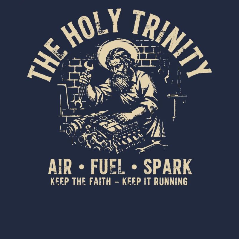 Holy Trinity Motor T-Luft-Kraftstofffunke
