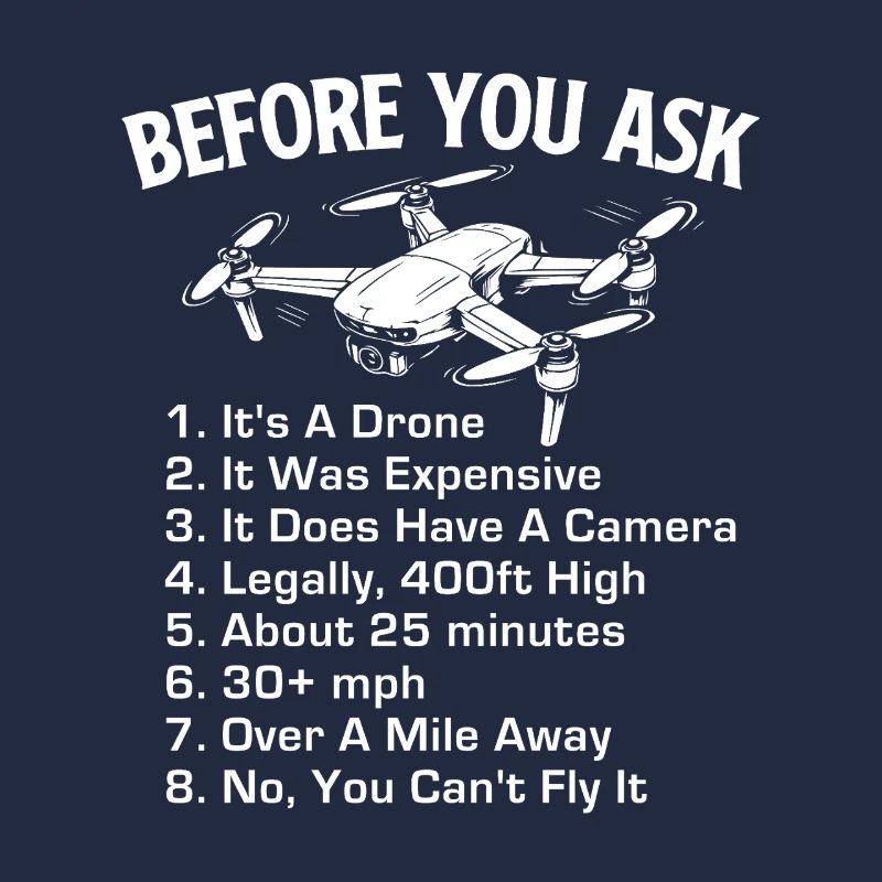 C’est un FAQ sur les drones Pilote Humour
