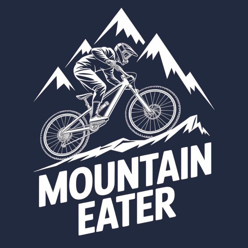 VTT, Descente, Action du cyclisme