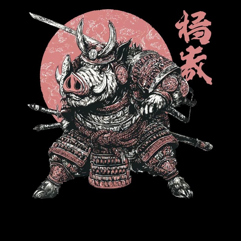 Samurai Boar Armor Clash