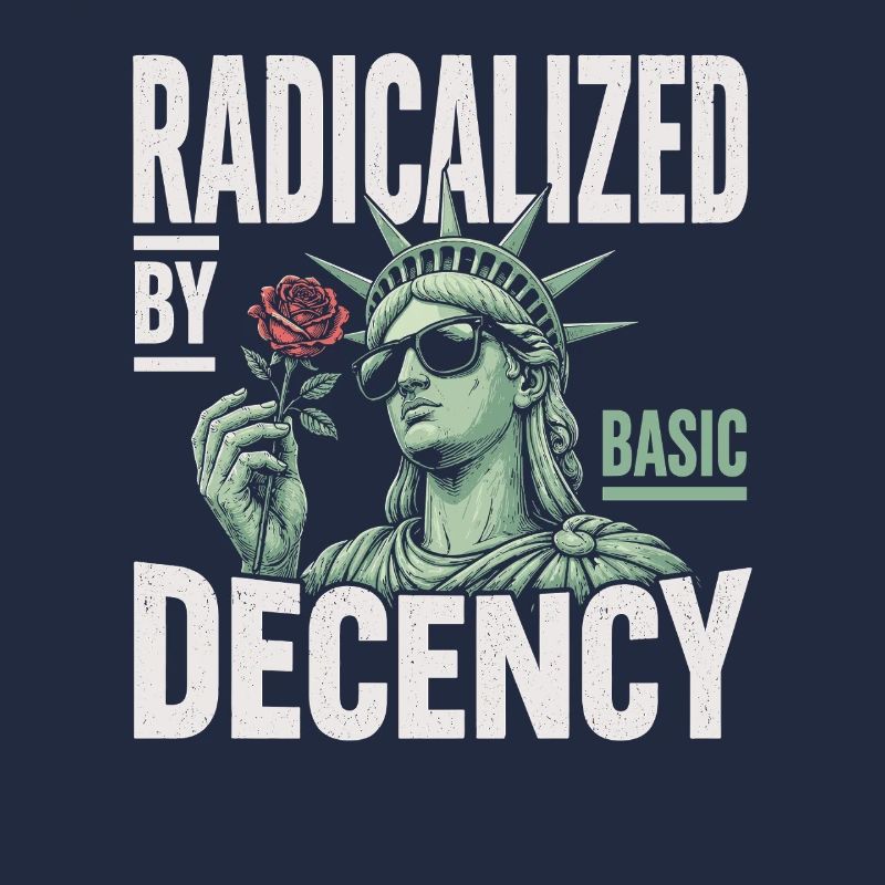 Radicalized by Decency Statue