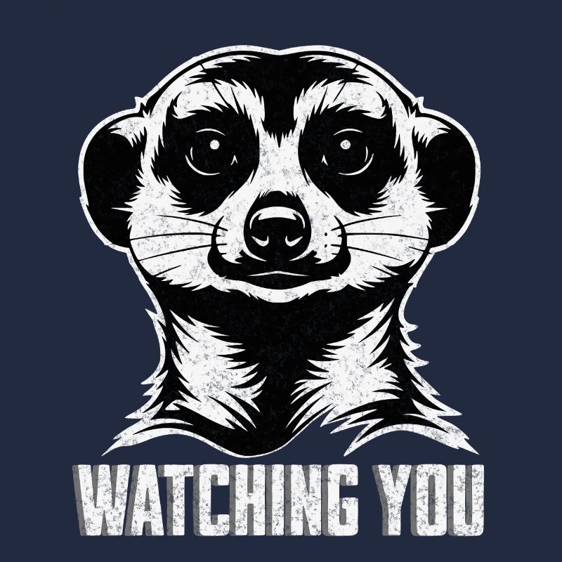 Suricate qui te regarde - Chemise drôle d’animal