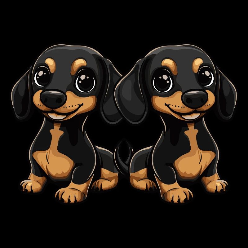 Dachshund BadgerDog Comic