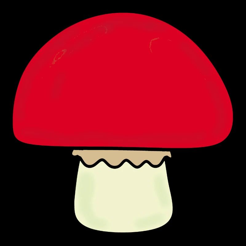 Champignon rouge, champignons