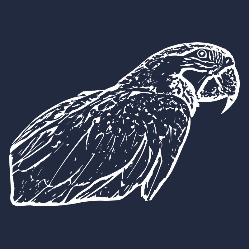 Perroquets Oiseau Blanc