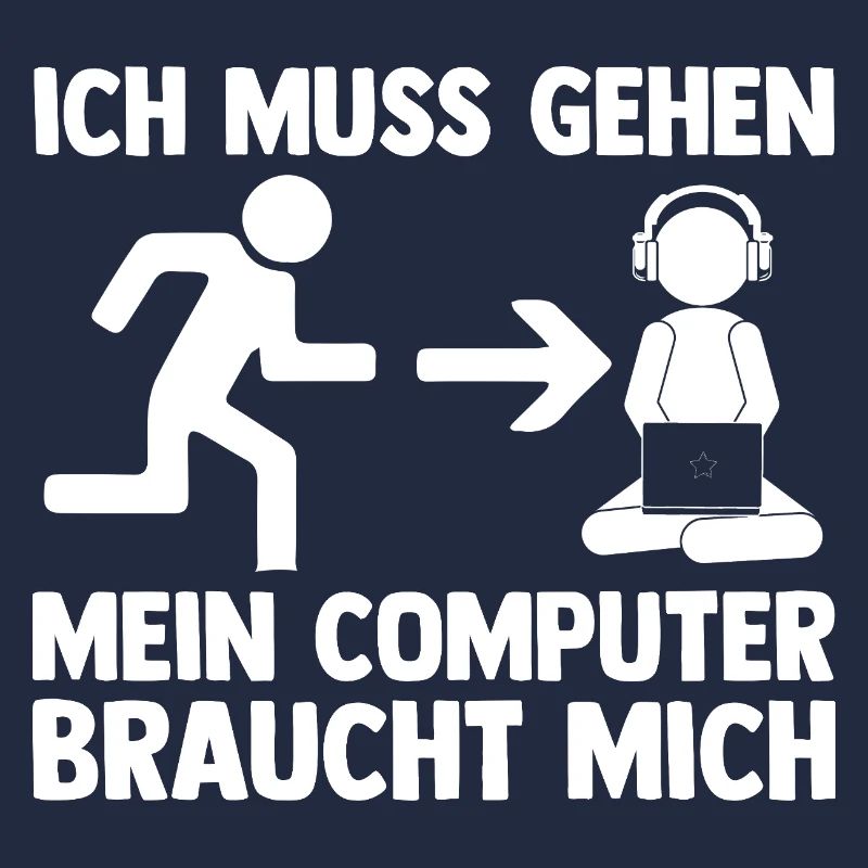 Computer Zocker Programmierer Administrator Gamer