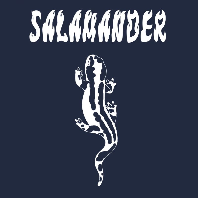 Weißer Salamander