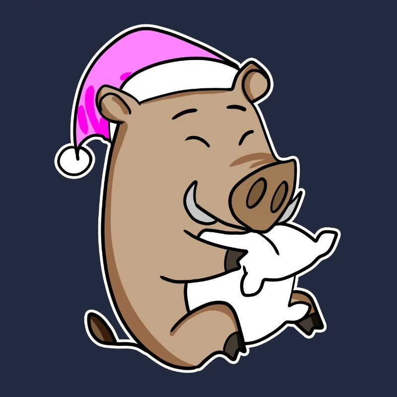 Sanglier avec oreiller et bonnet de couchage