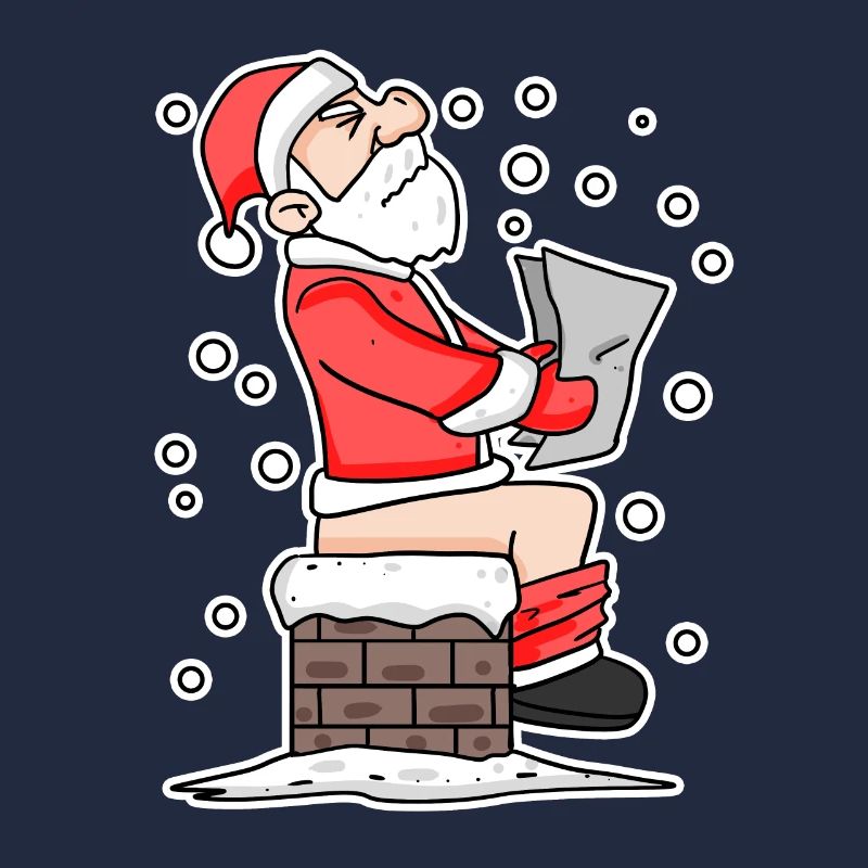 Noël Cheminée drôle Noël