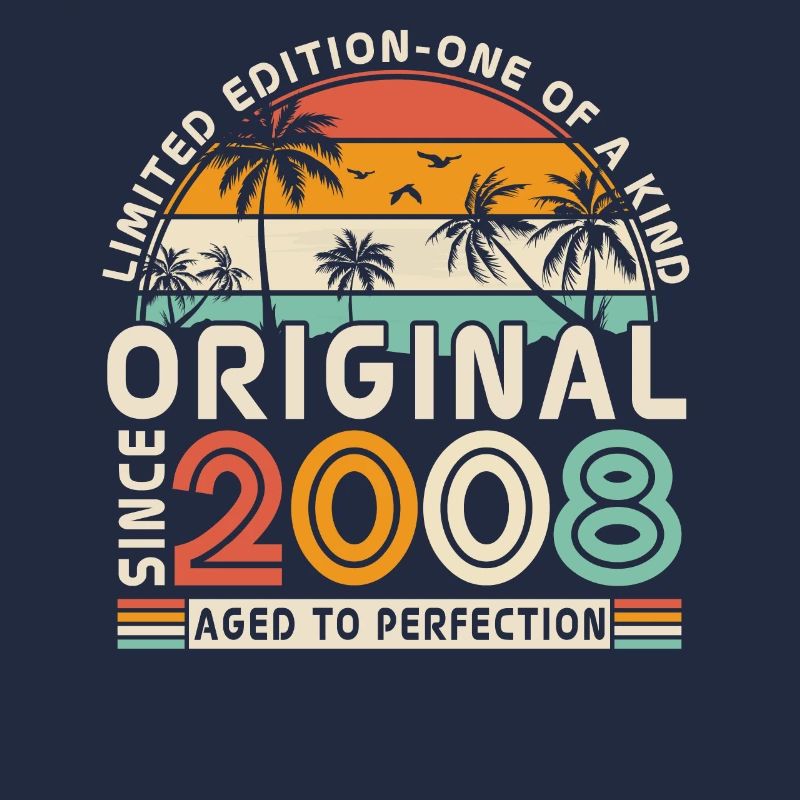 Vintage Original Since 2008 Geschenk