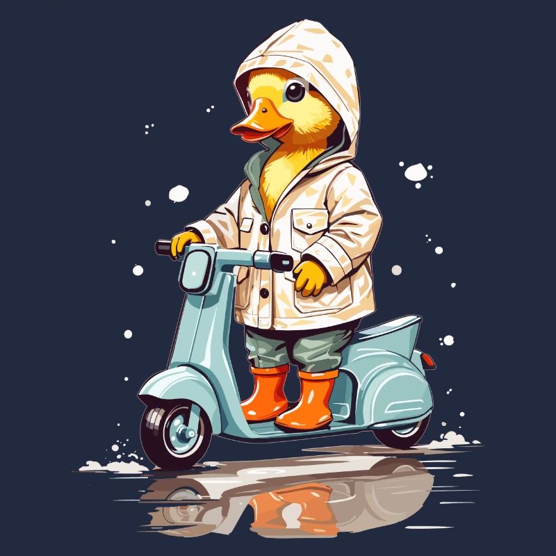 Duck with Roller