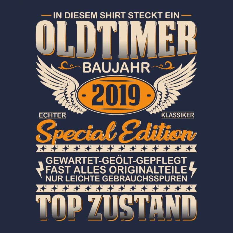 Vintage Geburtstagsgeschenk 2019