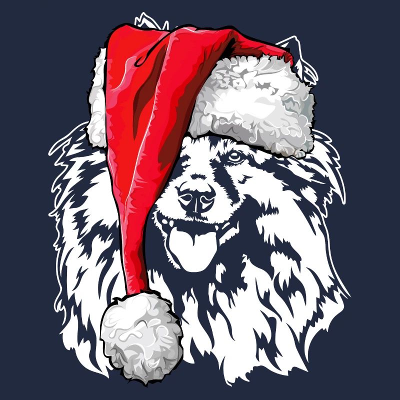 Père Noël Wolfsspitz Nikolaus Wilsigns
