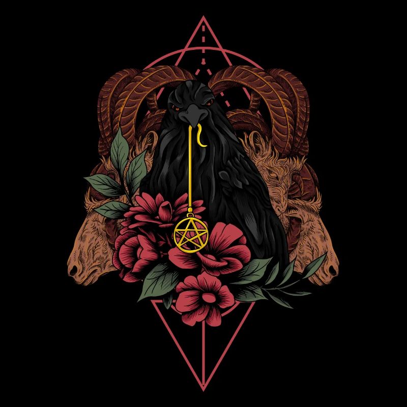 Rabe Krähe des Todes