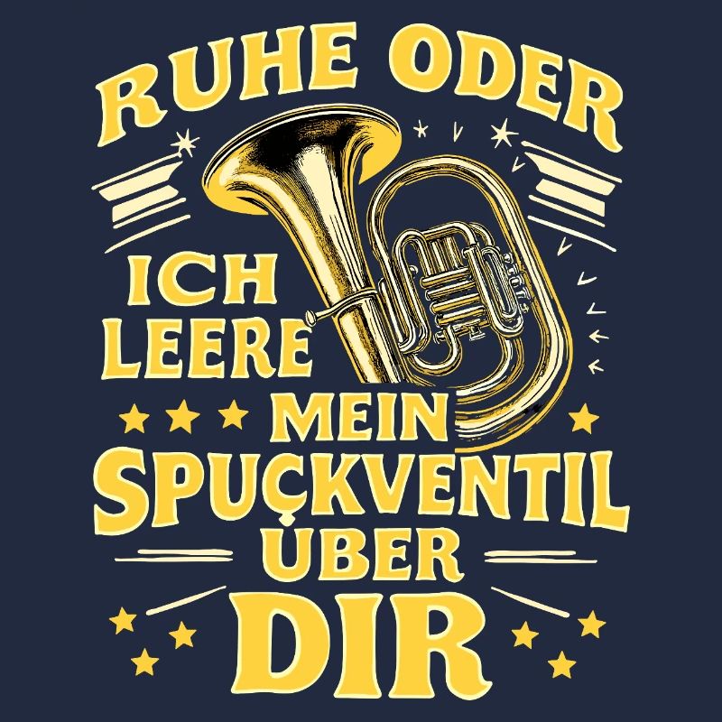 Tuba - Ruhe oder ich leere Spuckventil - Tubist