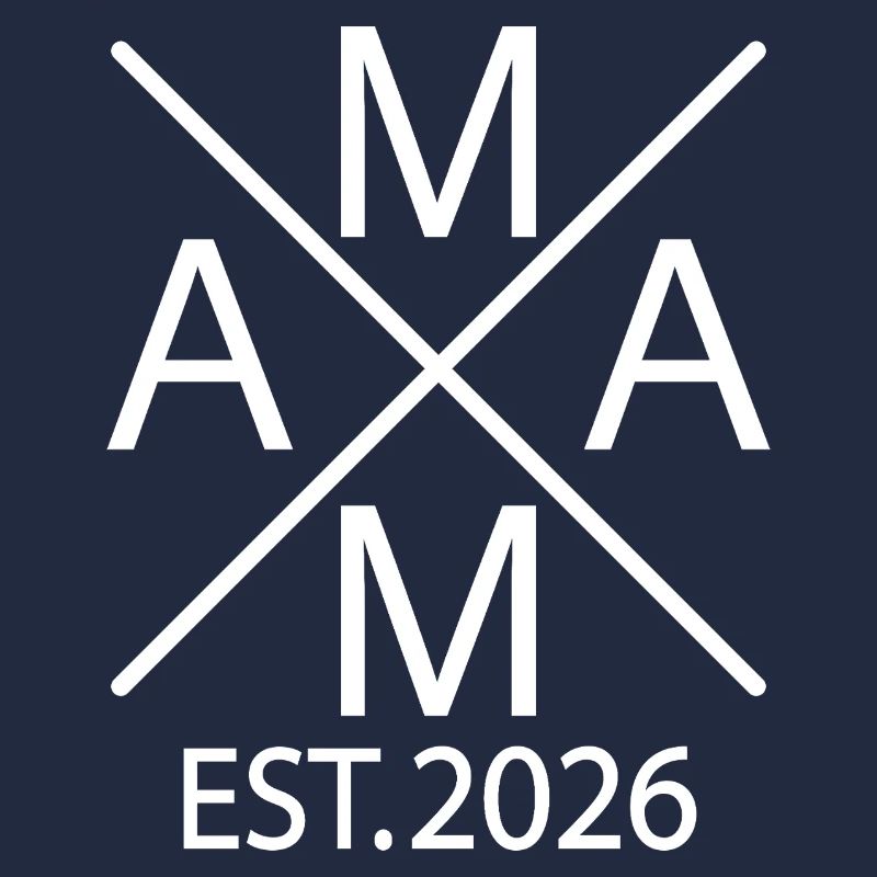 Mama 2026 stolze Mama Est. 2026 Muttertagsgeschenk