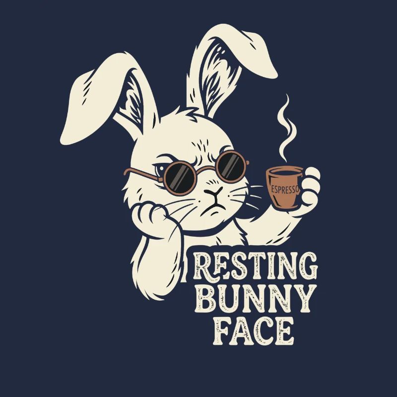 Grumpy Bunny Kaffee - Morgen Hase