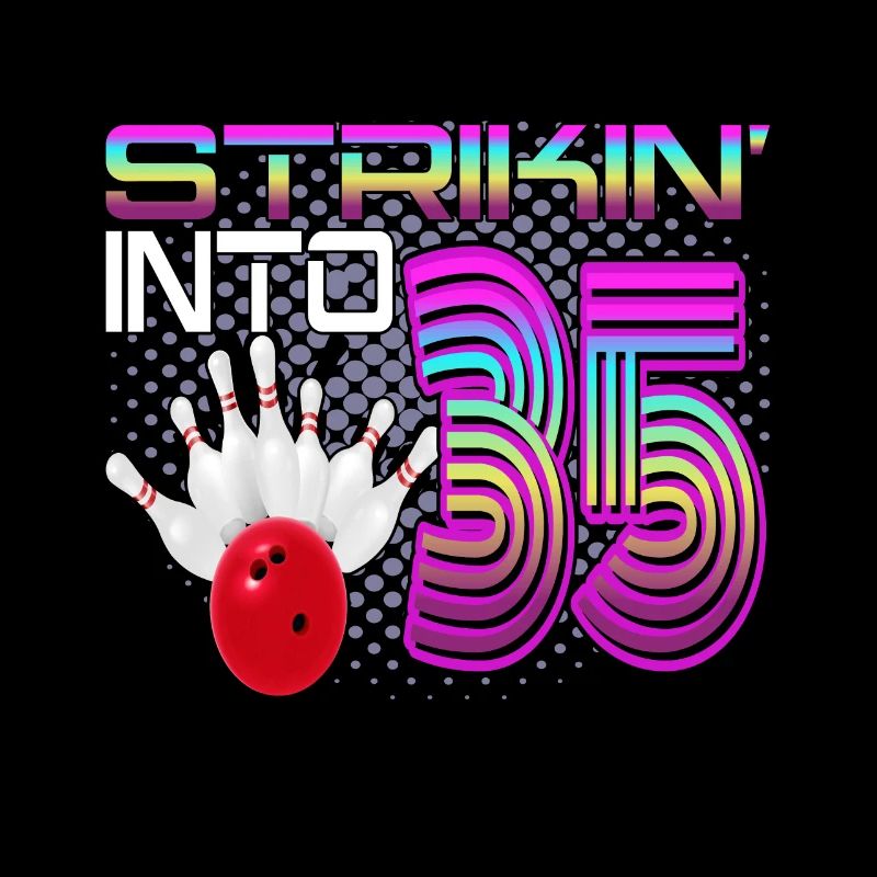 Frapper dans 35 Bowling Bowler 35e anniversaire