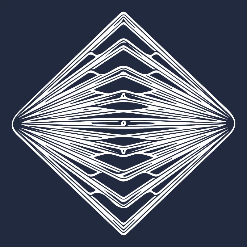 Geometric Vintage Triangle Pattern