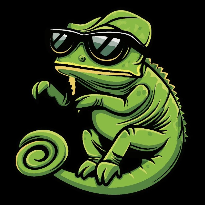 Chameleon Cool Comic