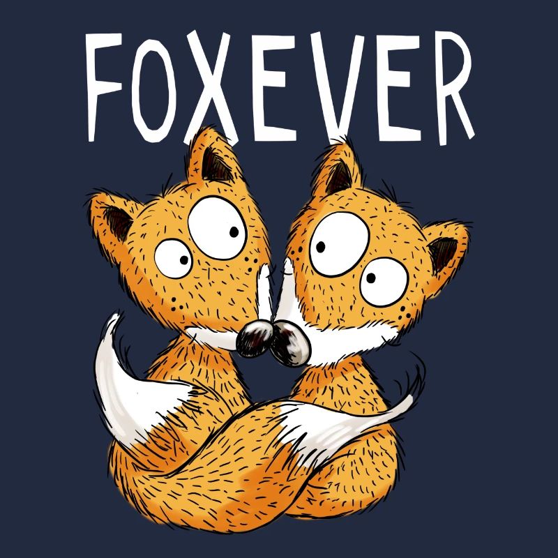 Foxever - Forever - Fuchs - Partnerschaft - Paar