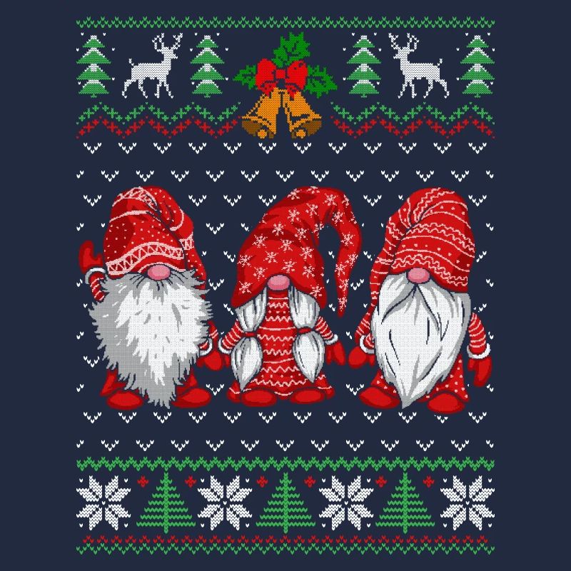Conception de Noël de chien nain festif