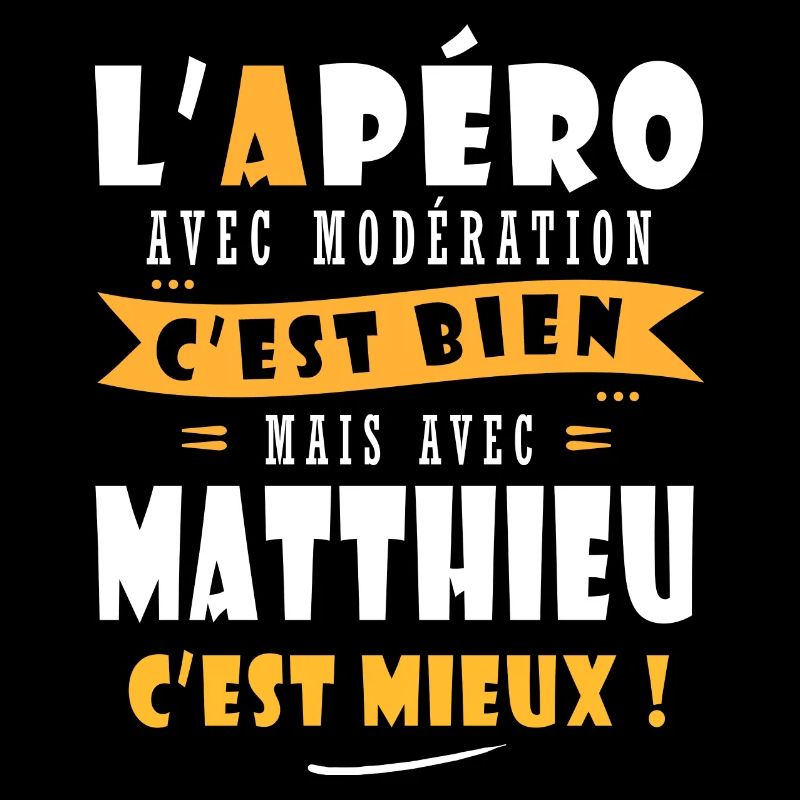 Matthieu Cadeau Humour cadeau Matthieu
