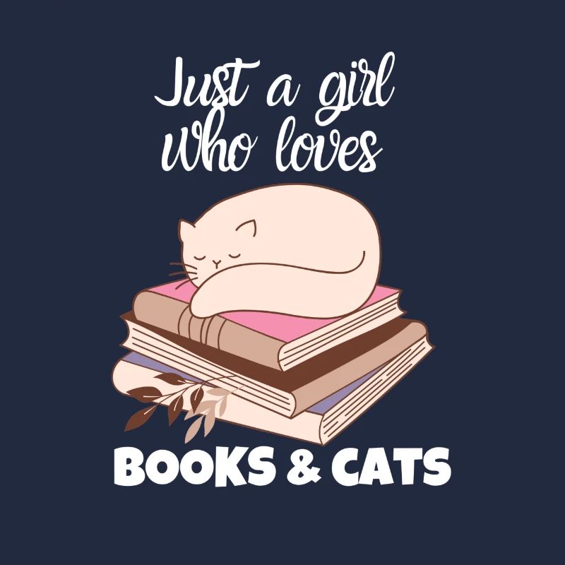 Bücher & Katzen Liebe