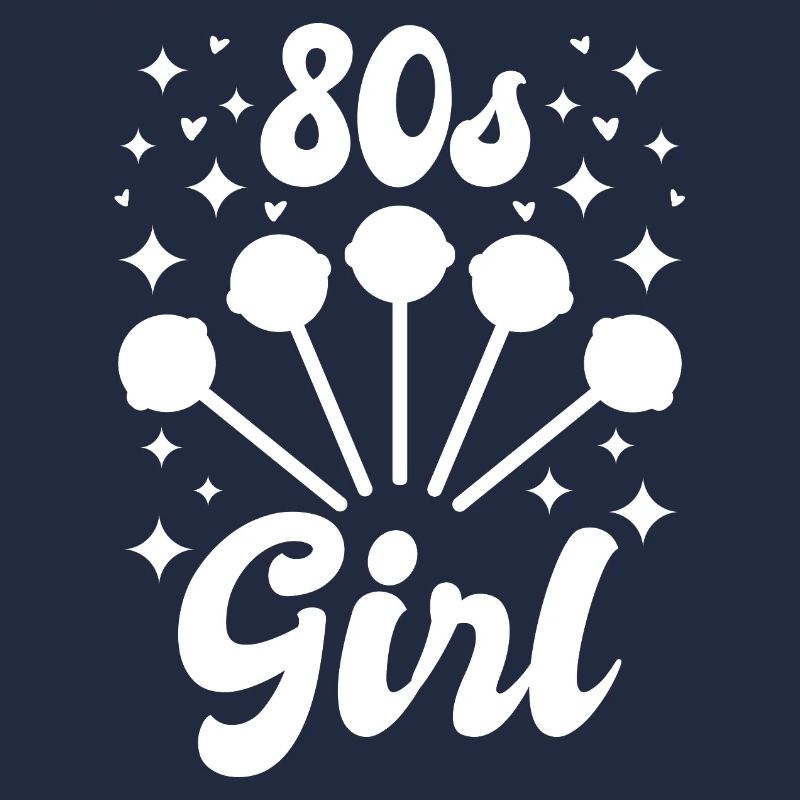 80er Jahre Mädchen