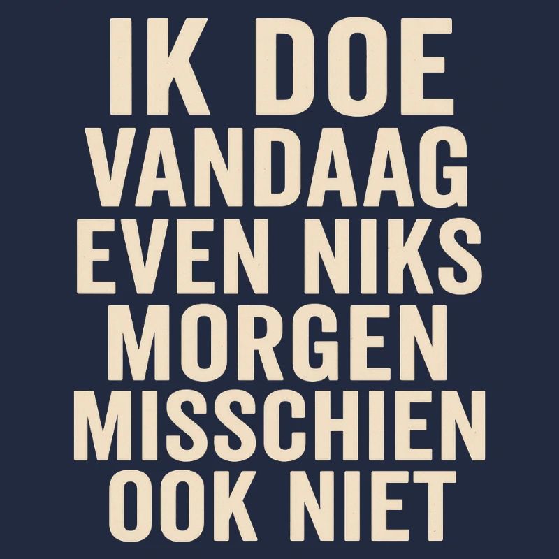 Nothing today, maybe tomorrow