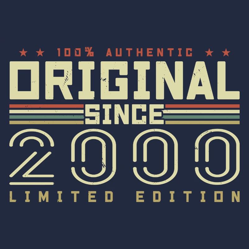 Original 2000 Retro 2000 Geburtstagsgeschenk