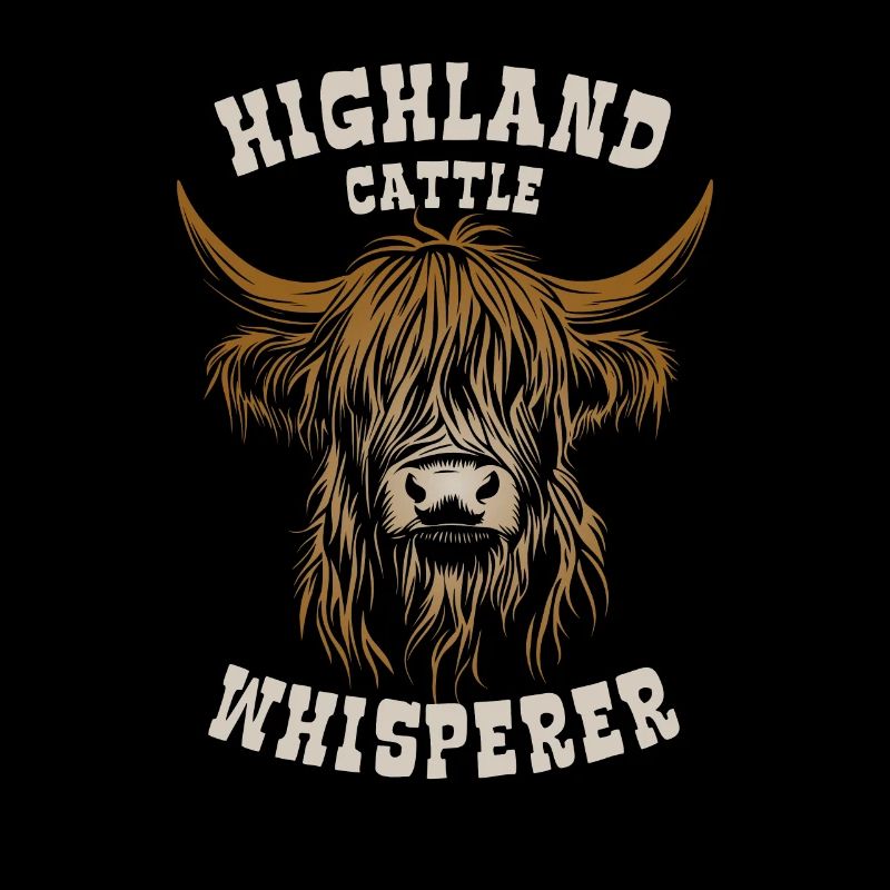 Highland Cattle Whisperer - Vache - Cadeau