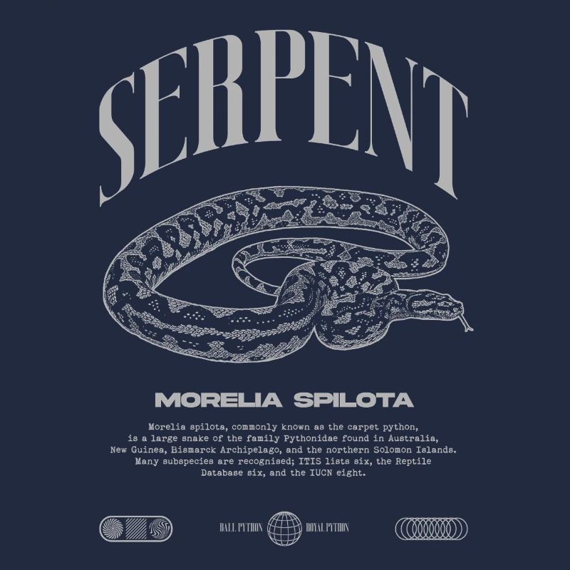 Teppich Python Moderne Reptile Keeper Streetwear