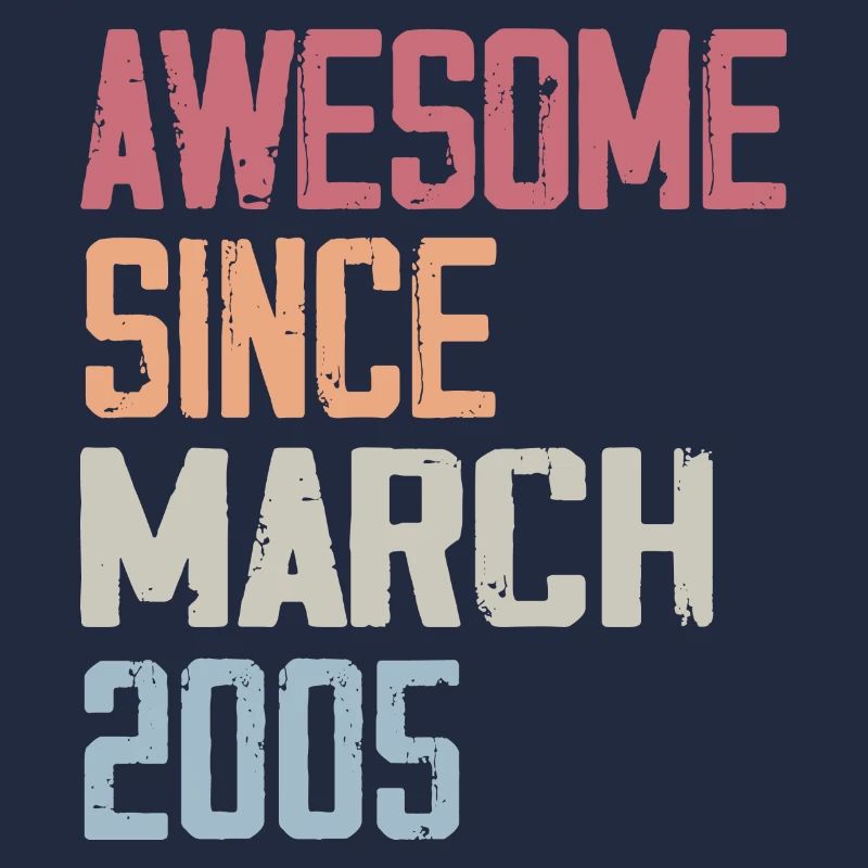 2005 Mars Naissance Anniversaire Mars 2005 Cadeau