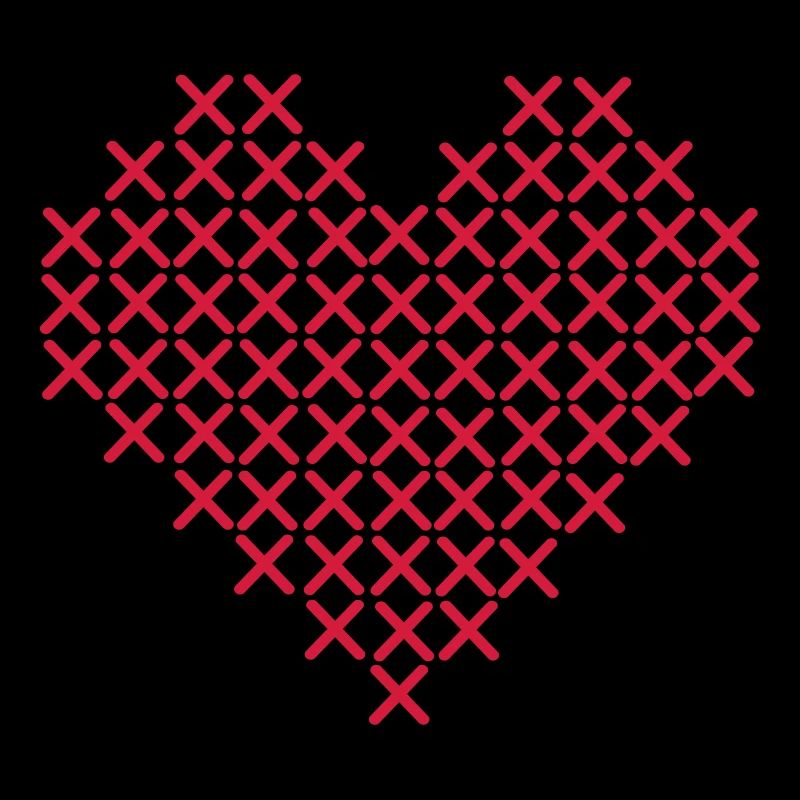 Cross Stitch Heart
